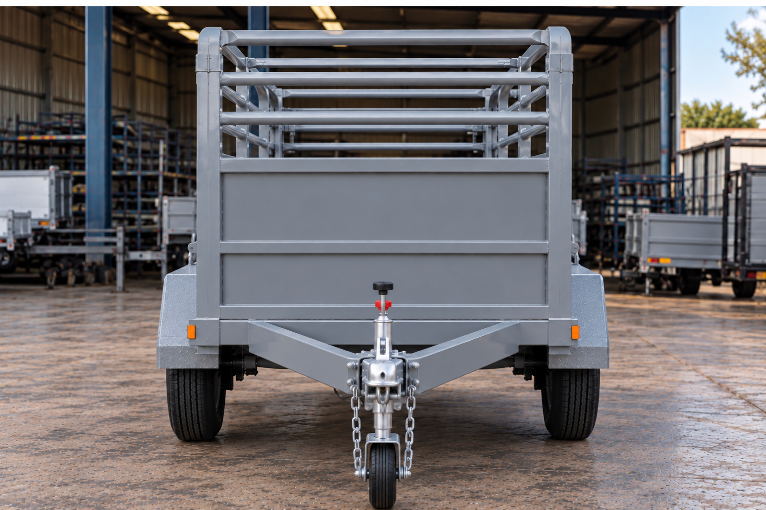 2.4M x 1.6M  Double Axle Utility/ Livestock Trailer